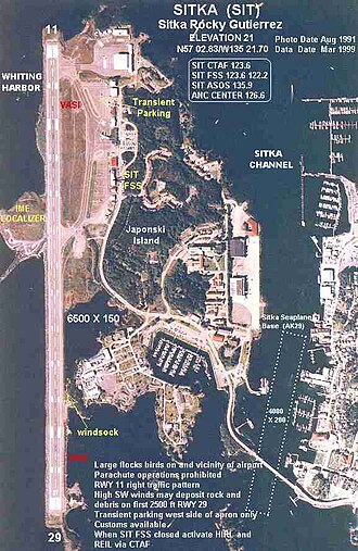 Sitka Rocky Gutierrez Airport